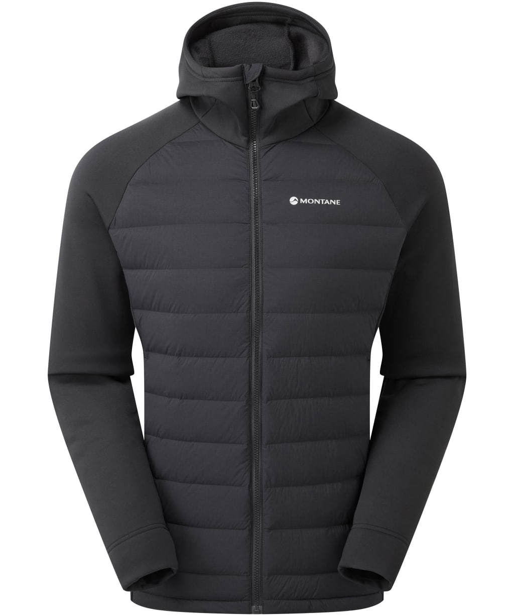 Men's Montane Composite Hooded Down Jacket - Black
