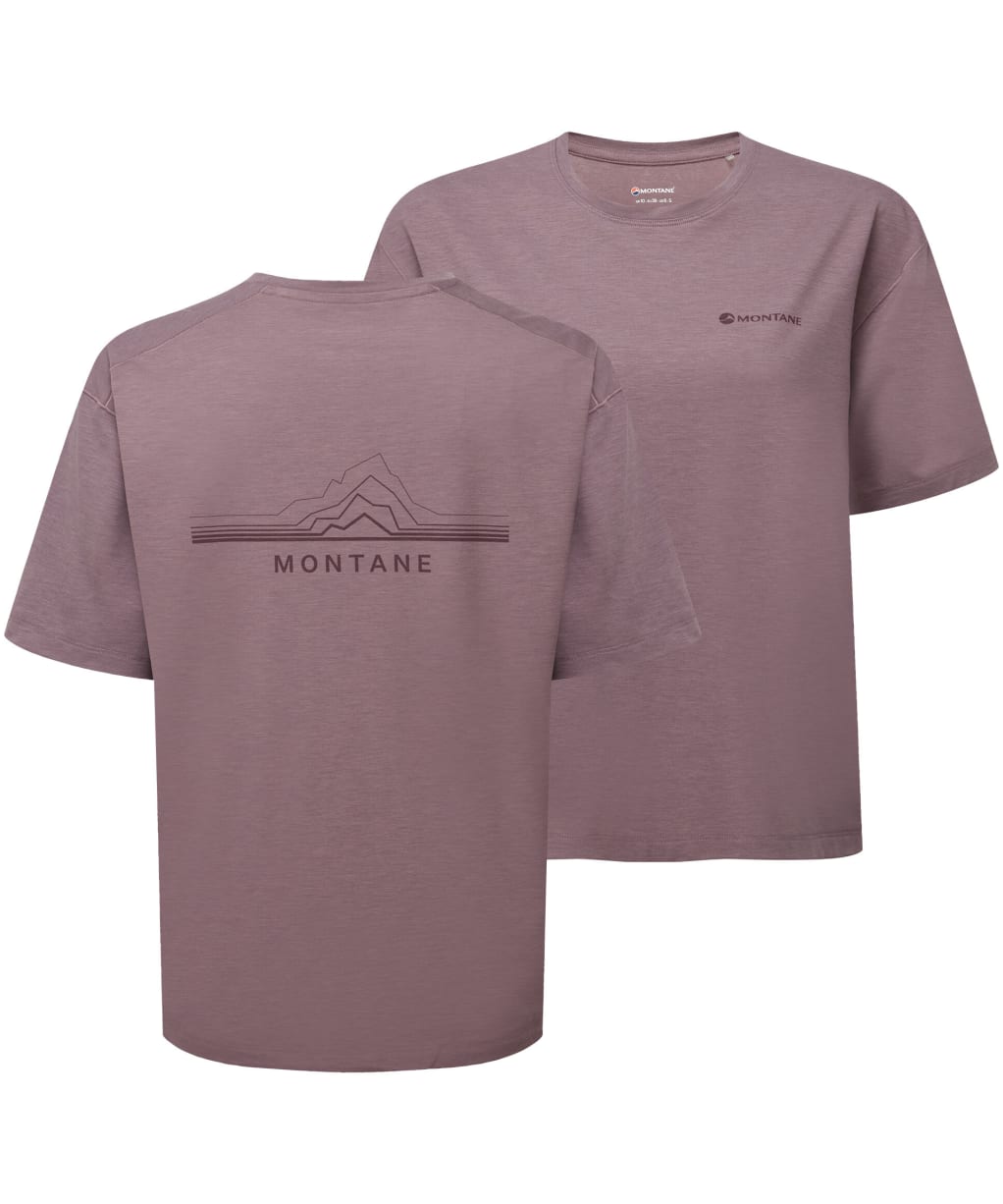 Women's Montane Alhena Mountain 25 Logo T-Shirt - Moonscape
