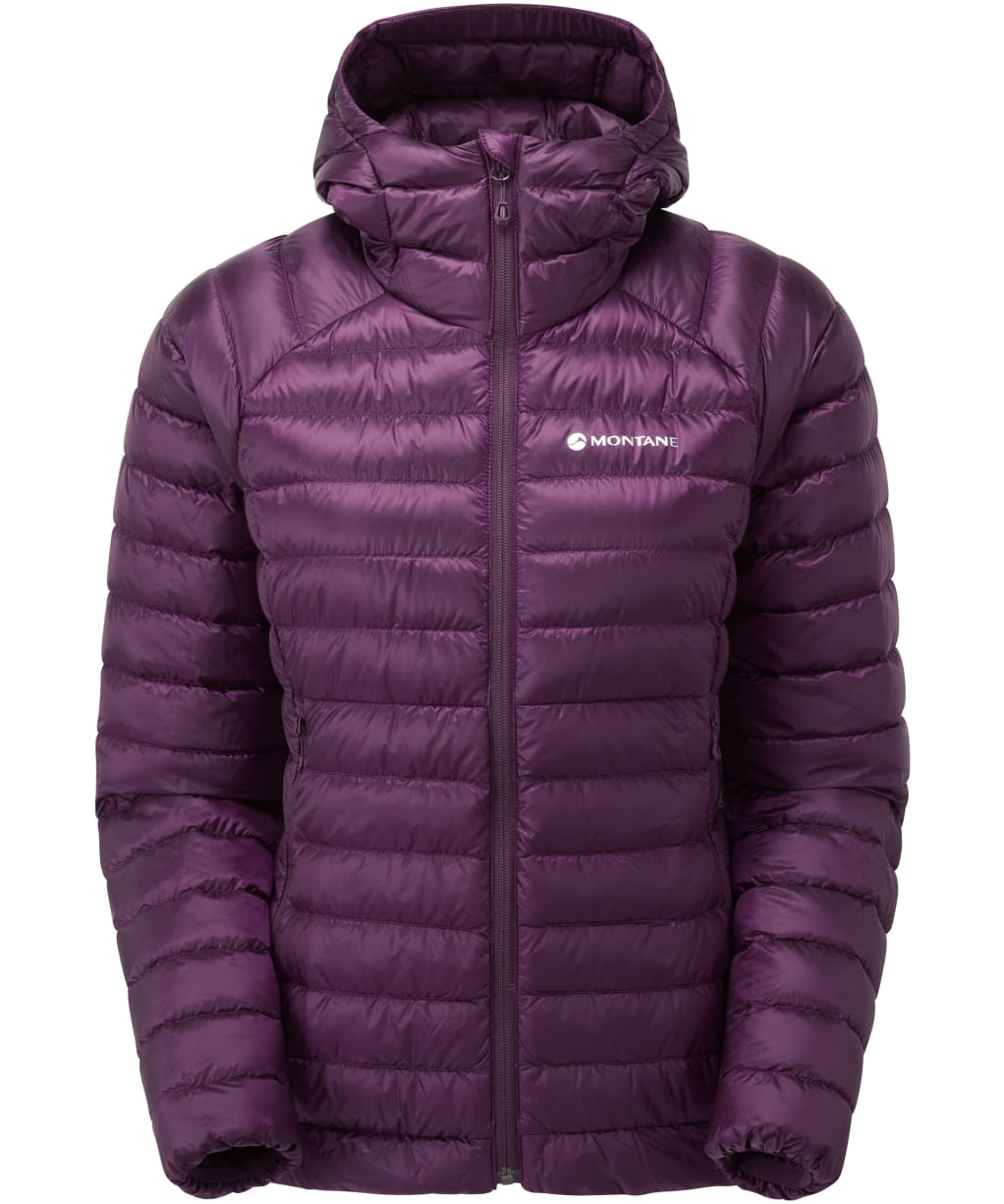 Women's Montane Anti-Freeze Hooded Down Jacket - Saskatoon Berry