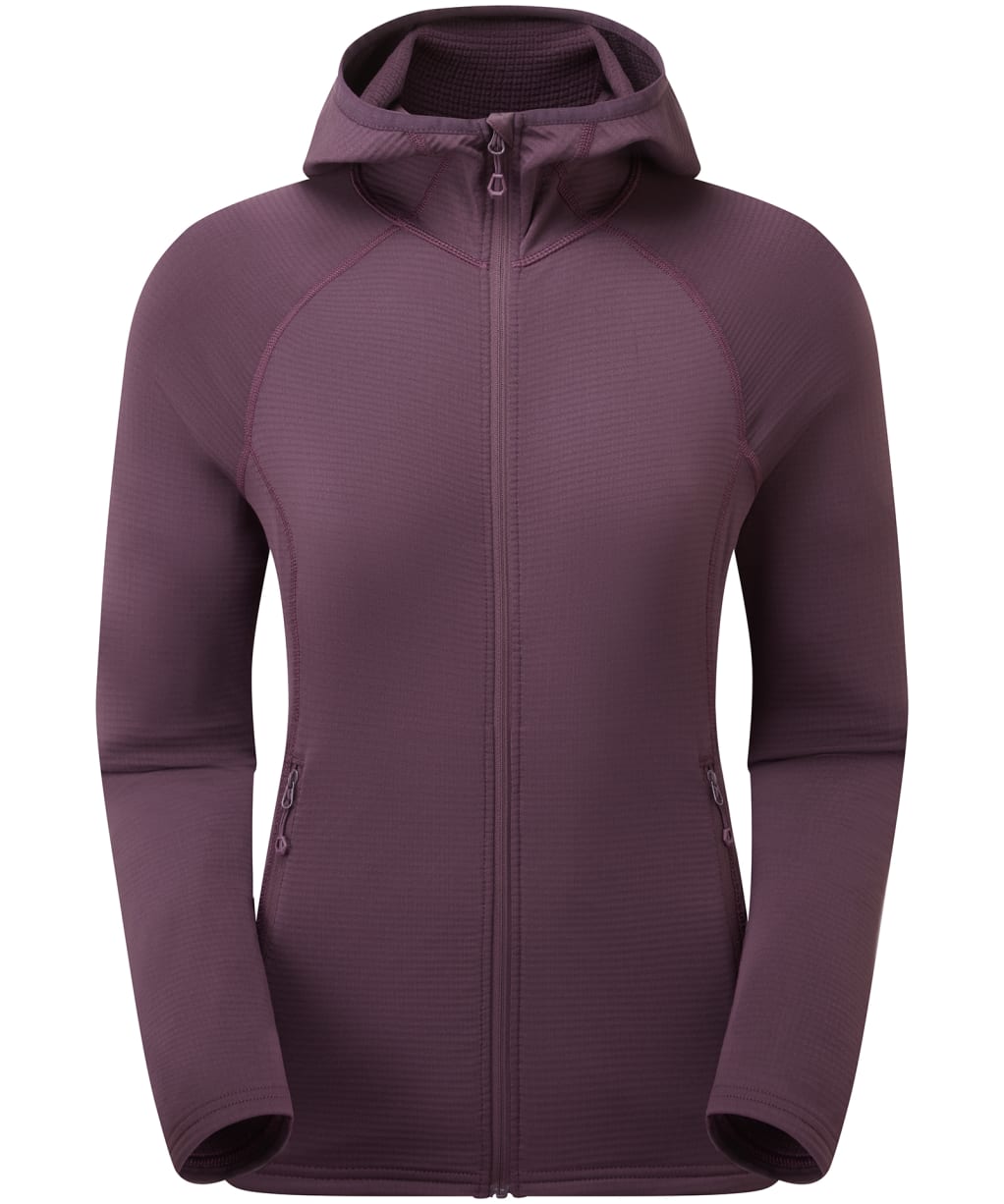 Mon Protium Lt Hoodi - Mulberry