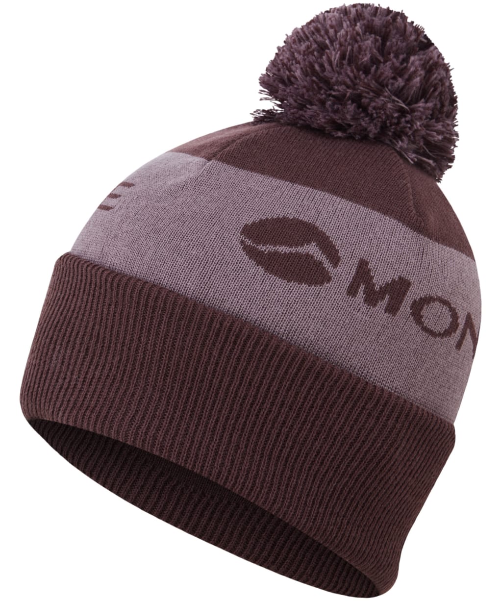 Montane Logo Cuffed Beanie Hat - Dark Garnet