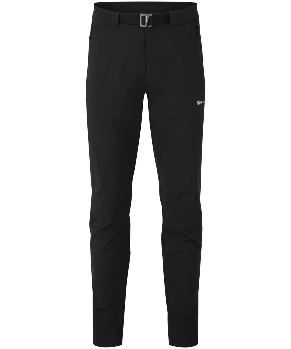 Men's Montane Dynamic Lite Stretch Pants - Regular Leg - Black