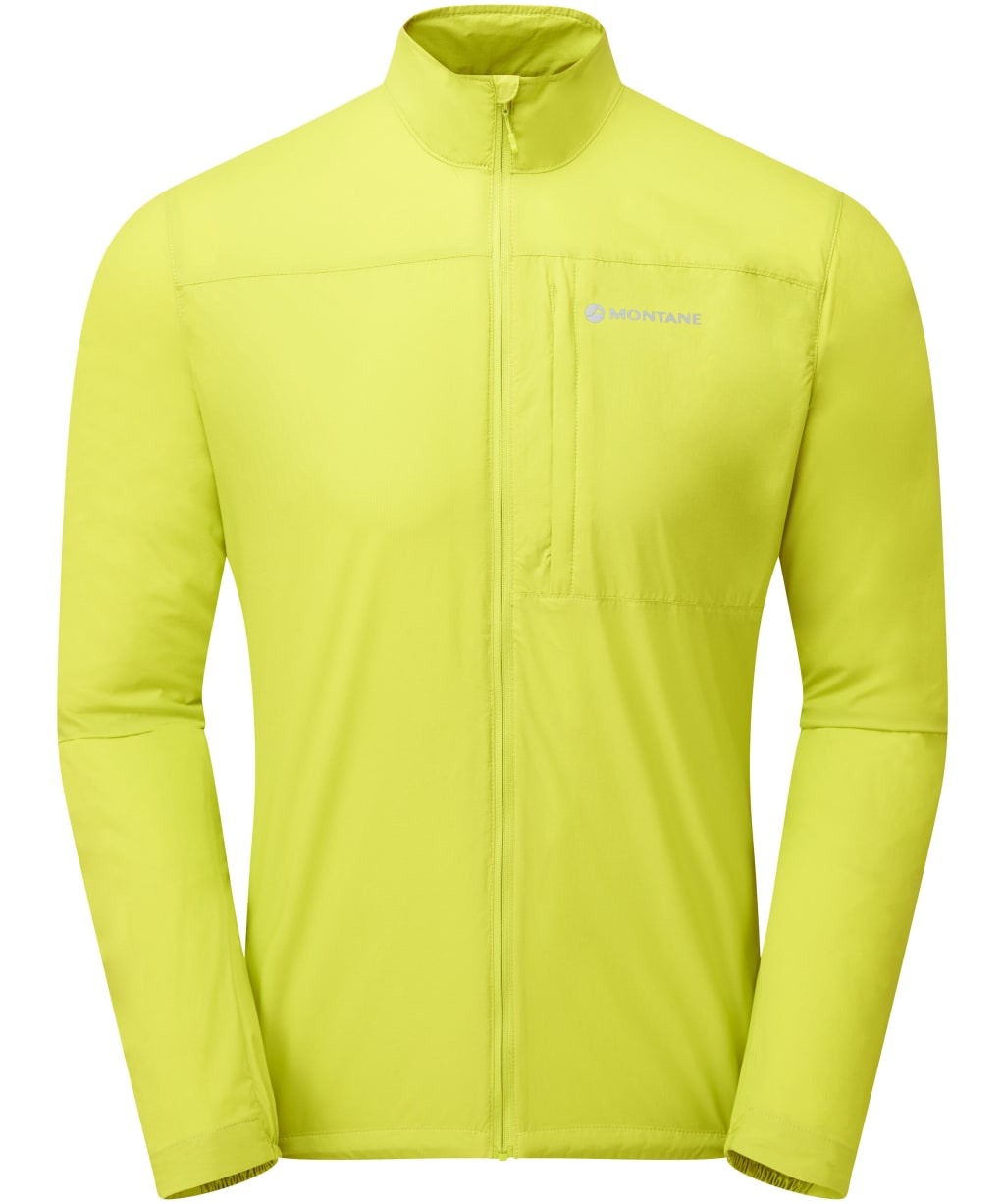 Men's Montane Featherlite Windproof Jacket - Citrus Spring