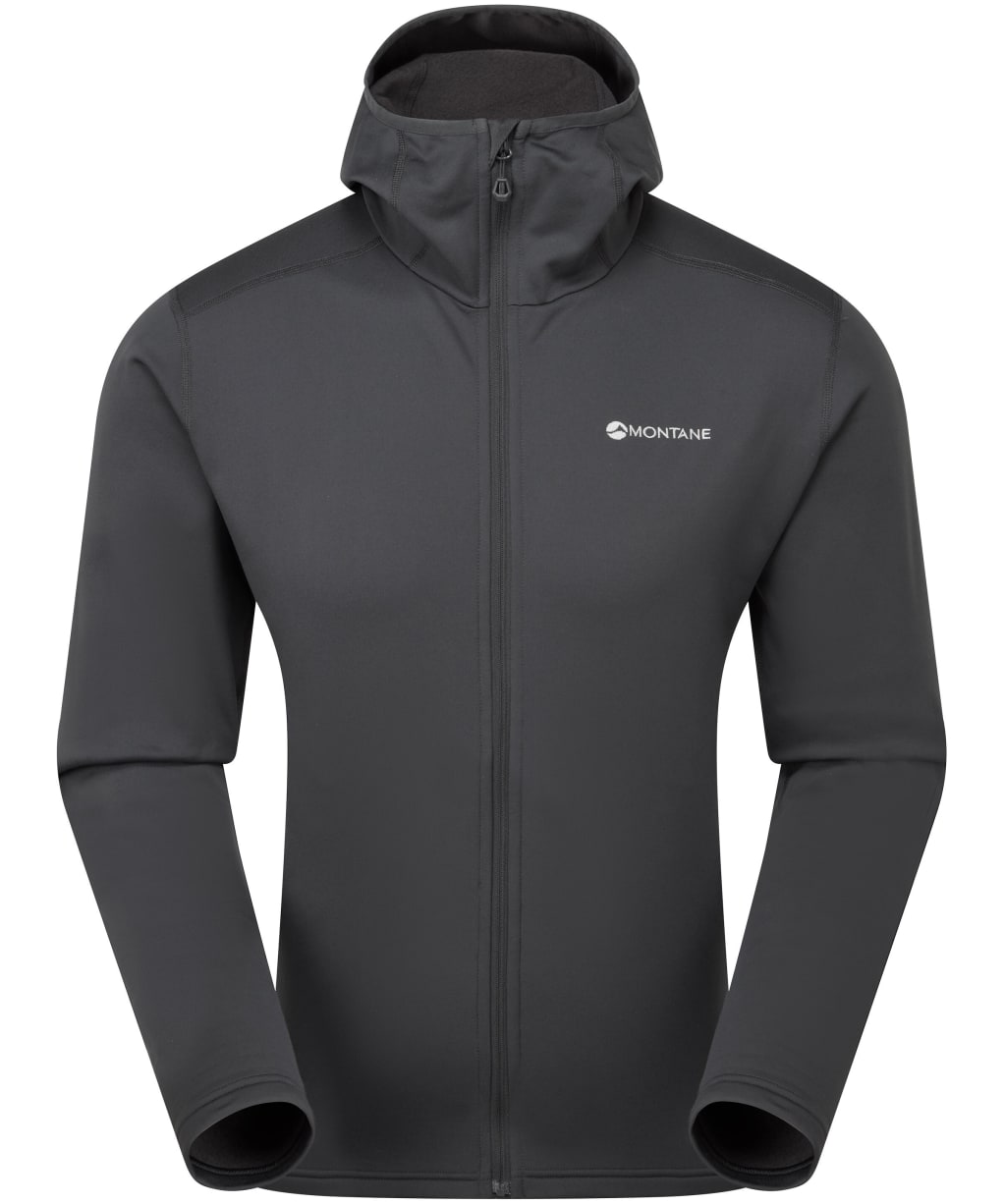 Men's Montane Fury Lite Hooded Fleece Jacket - Midnight Grey