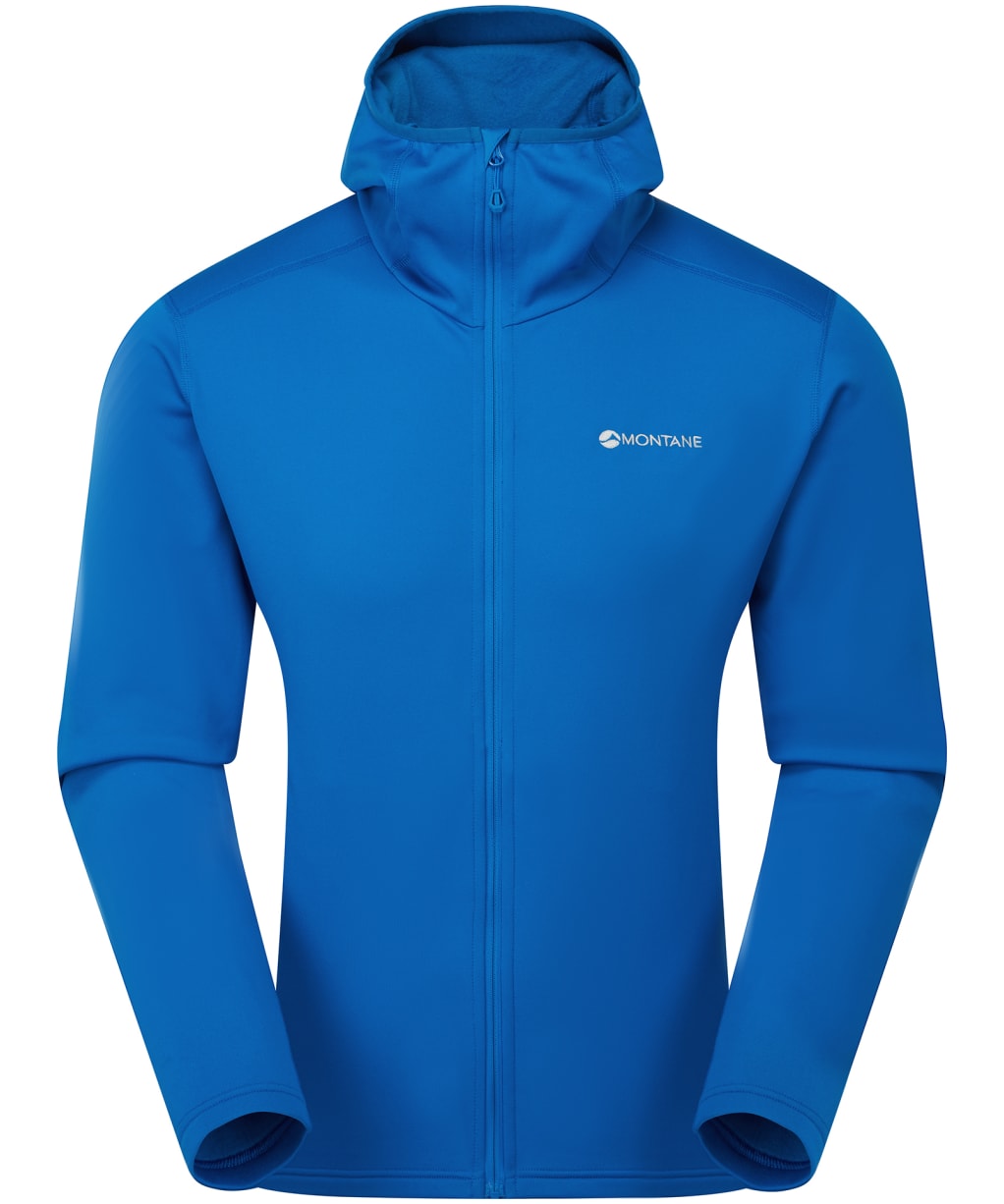 Men's Montane Fury Lite Hooded Fleece Jacket - Neptune Blue