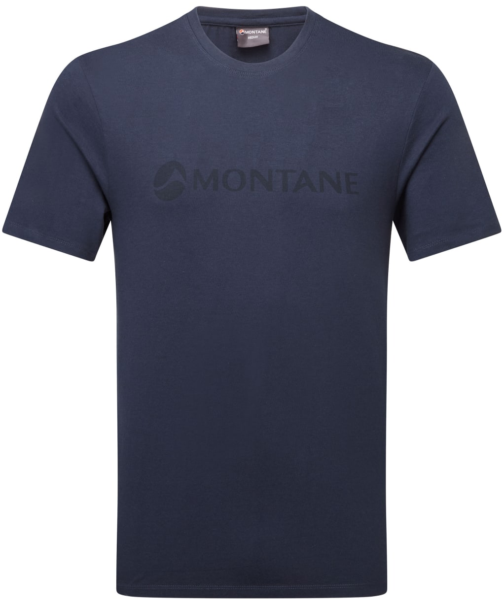 Men's Montane Mono Logo T-Shirt - Eclipse Blue