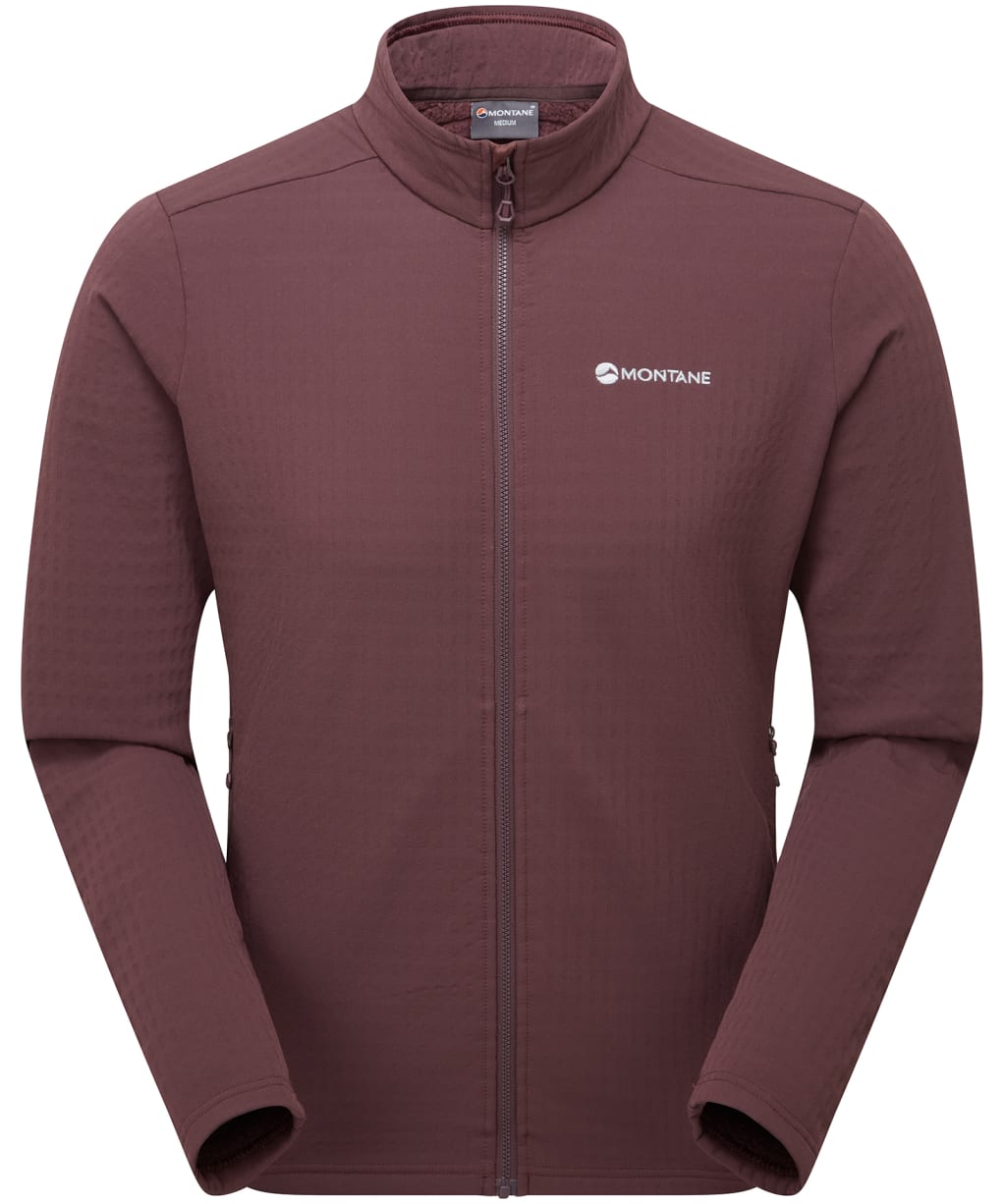 Men's Montane Protium XT Fleece Jacket - Dark Garnet