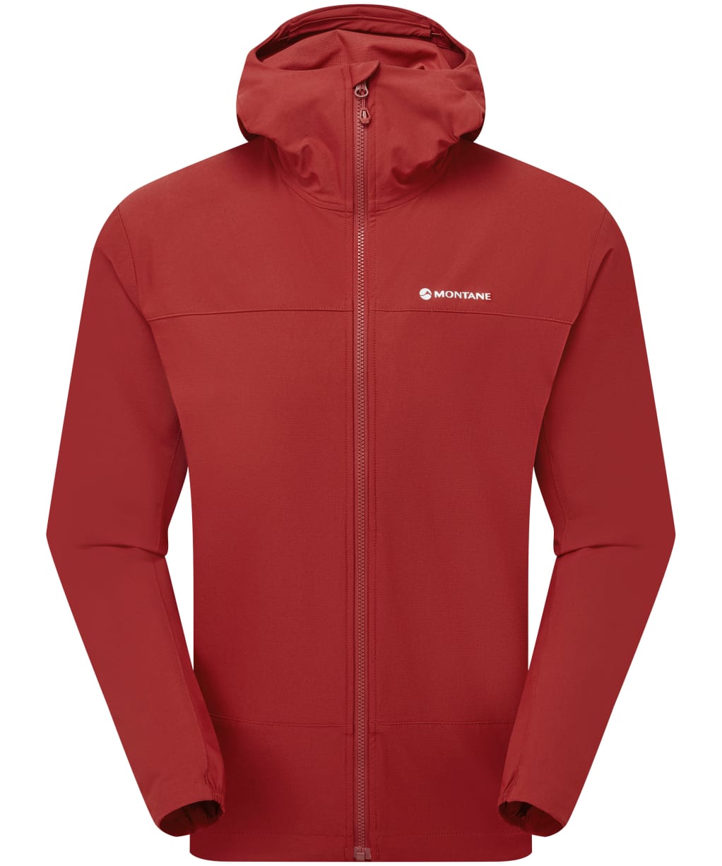 Men's Montane Tenacity Hooded Softshell Jacket - Dark Maple