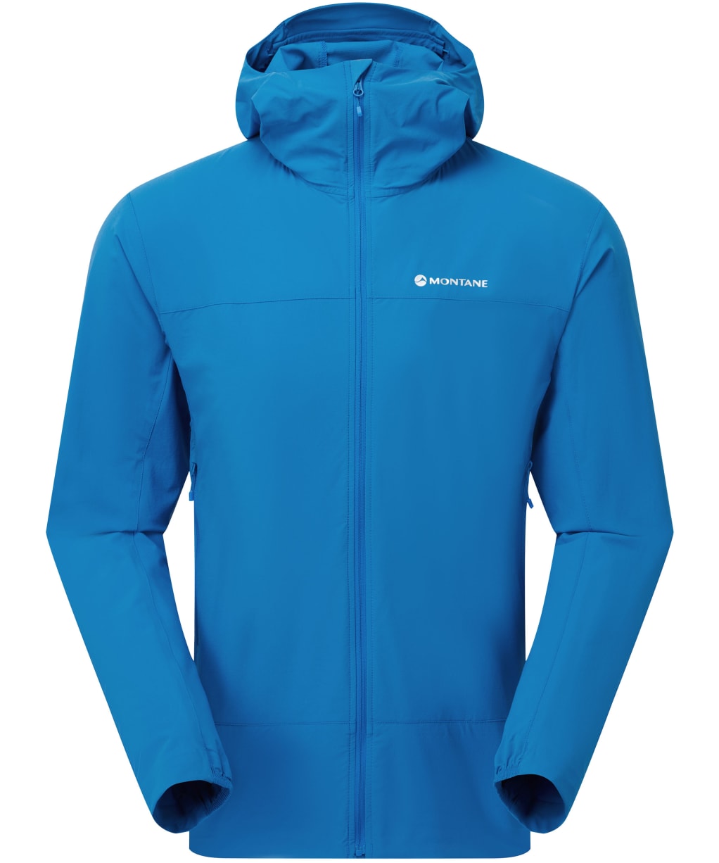 Men's Montane Tenacity Nano Hooded Softshell Jacket - Neptune Blue