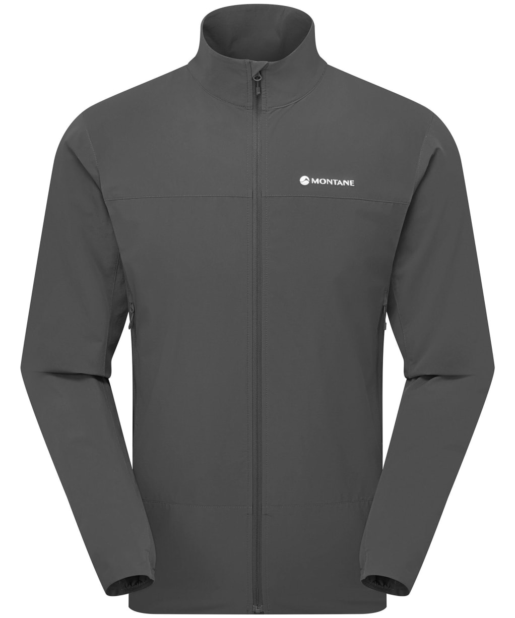 Men's Montane Tenacity Nano Softshell Jacket - Midnight Grey