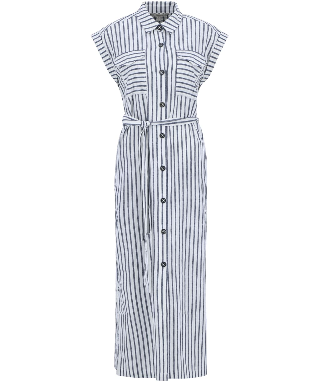 Abby Dress                                    - Navy/White Stripe