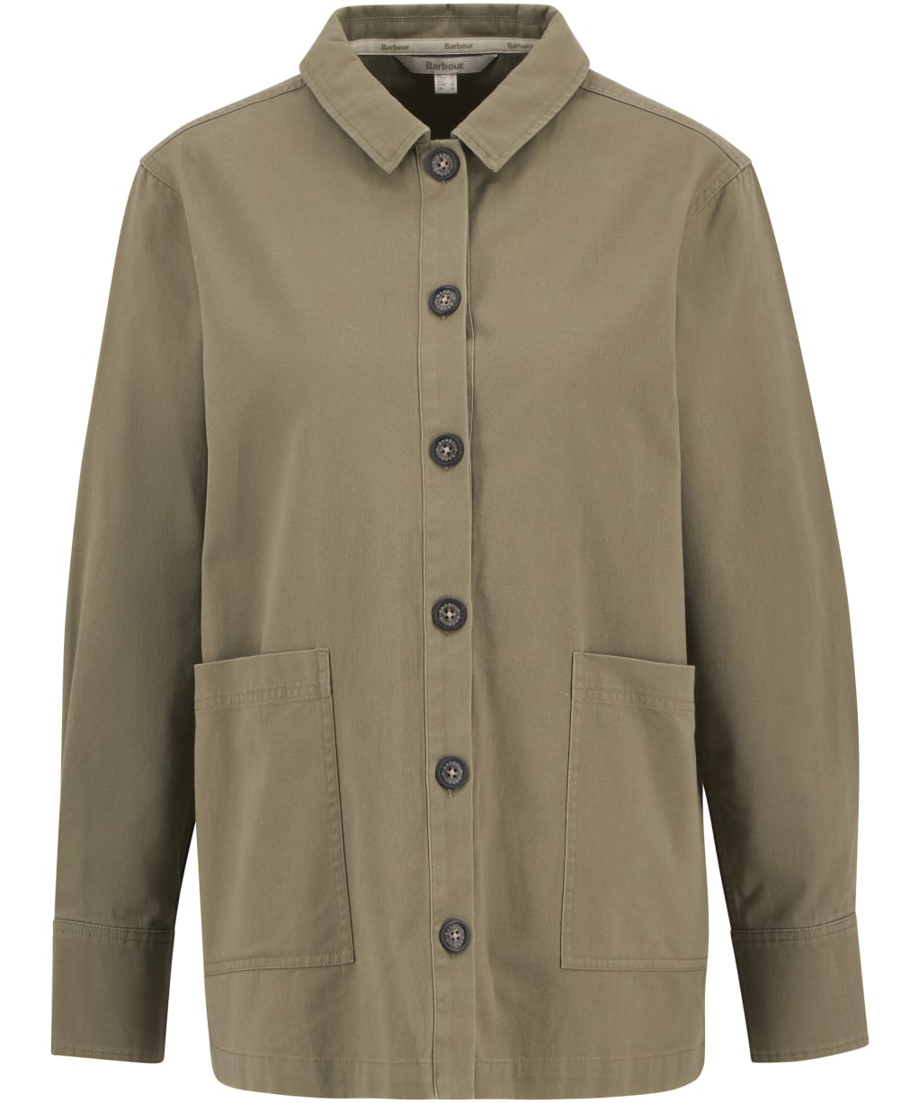 Women's Barbour Lyndale Overshirt - Dusky Green