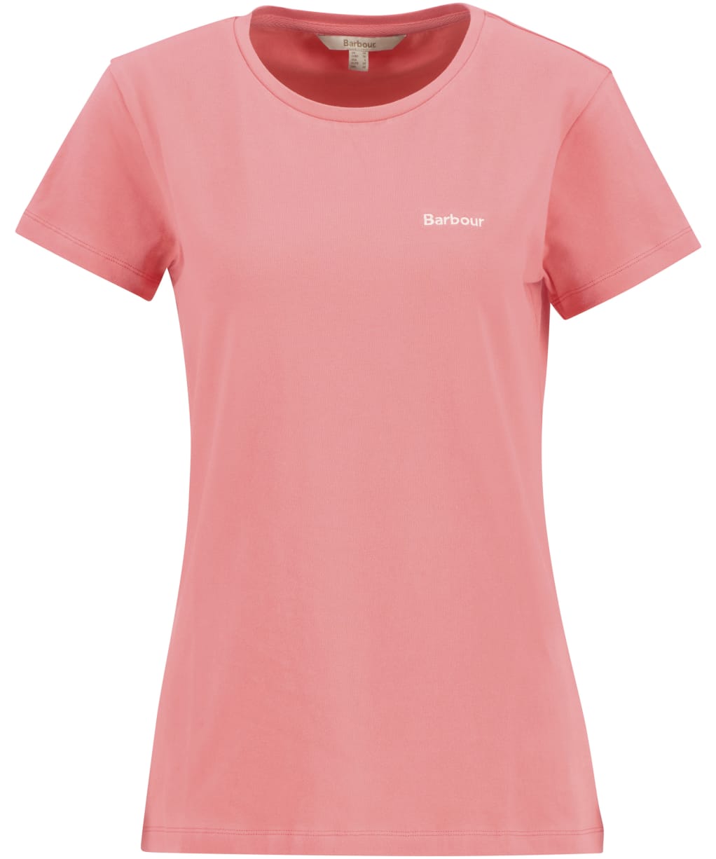 Women's Barbour Saltford T-Shirt - Pink Punch