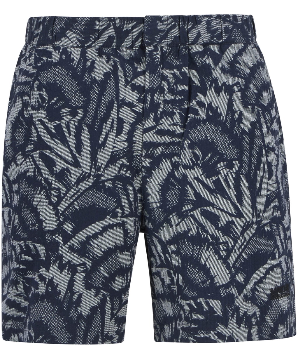 Kew Print Short                               - Navy