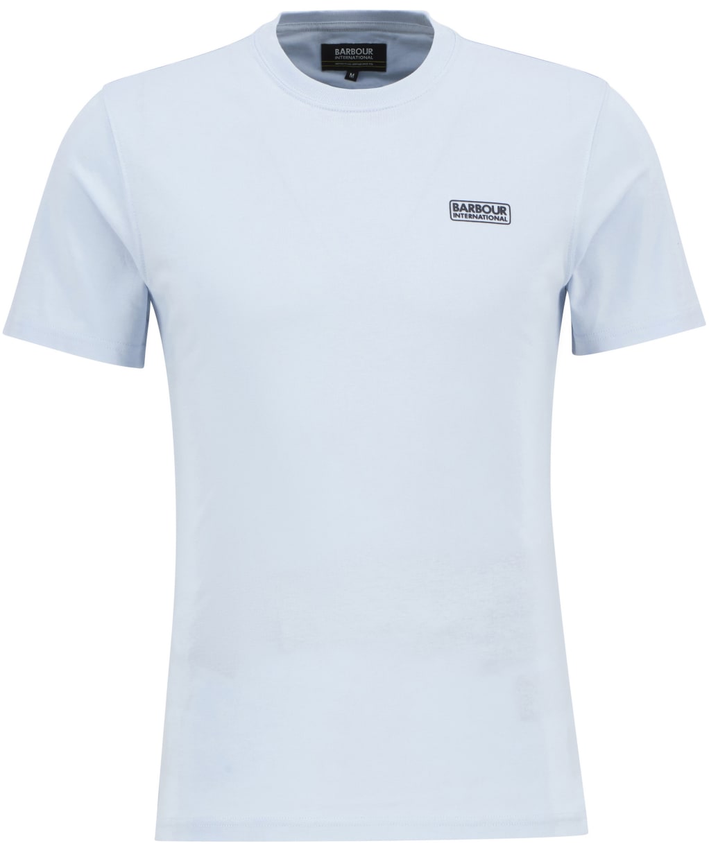 Men's Barbour International Small Logo Tee - Heritage Blue