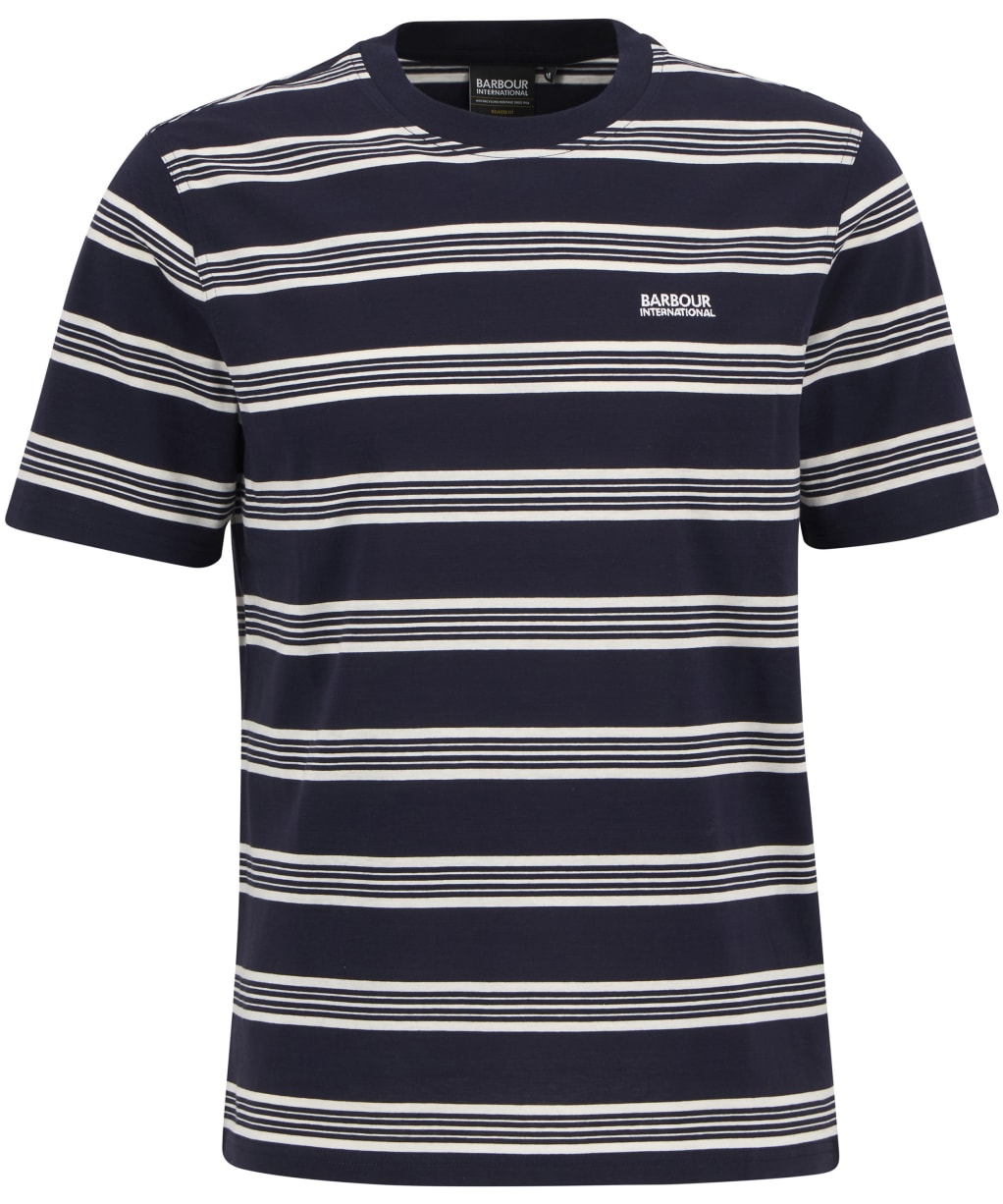 Upham Stripe T                                - Navy