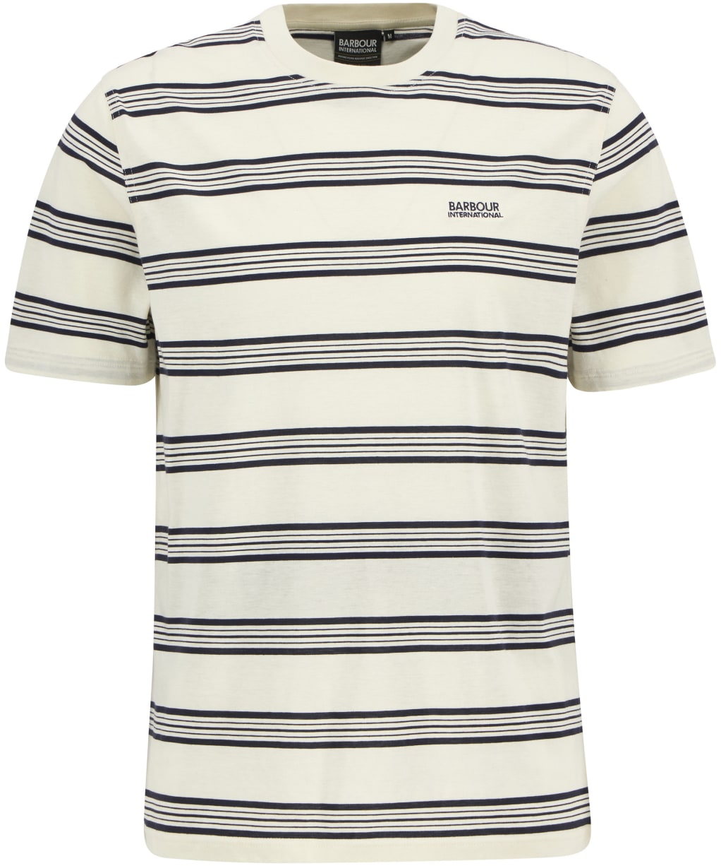 Upham Stripe T                                - Whisper White