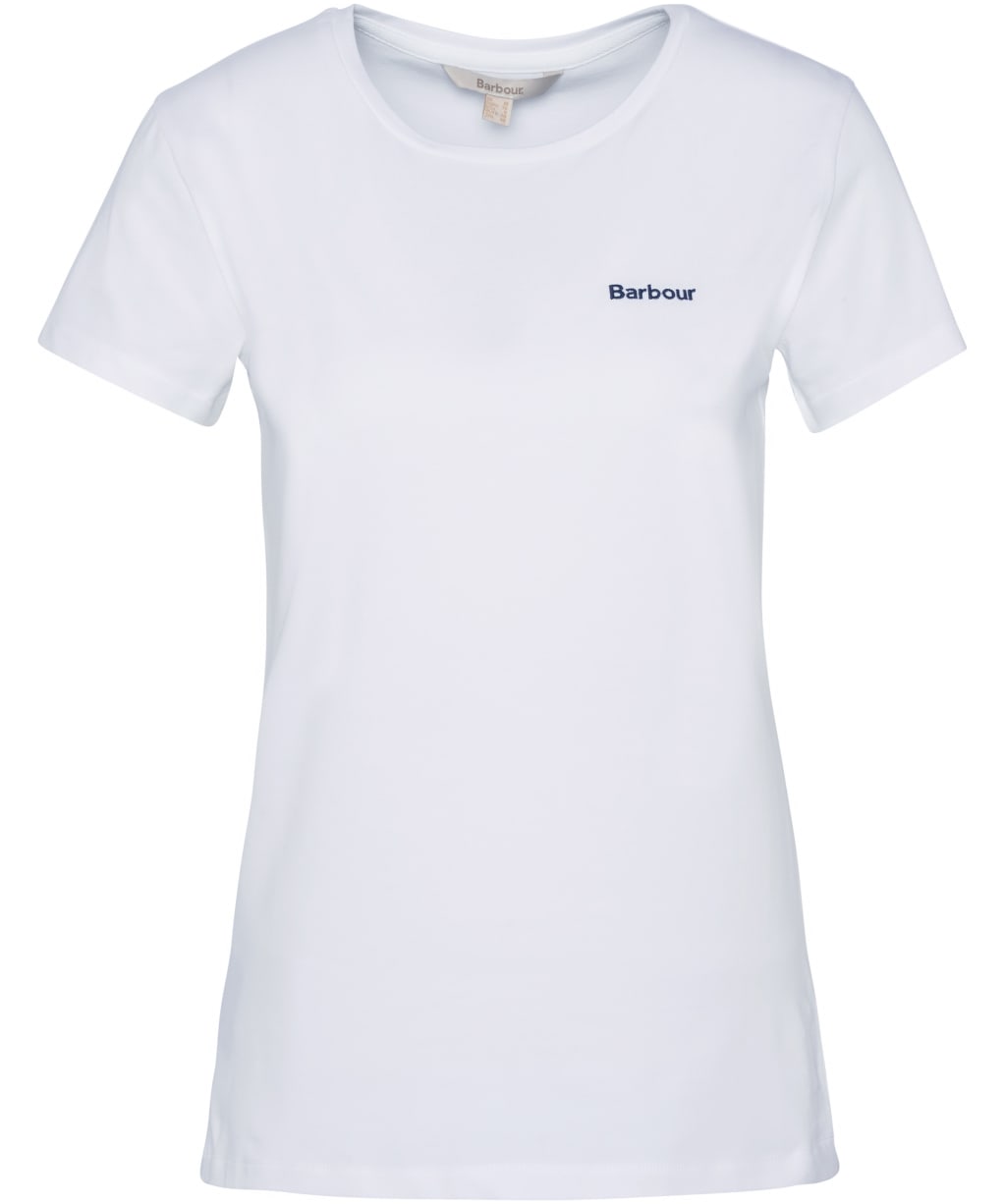 Women's Barbour Saltford T-Shirt - White