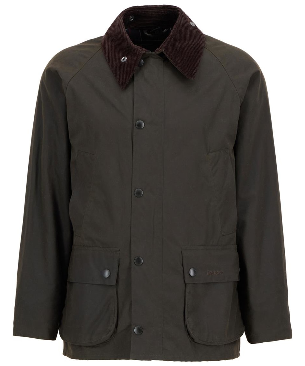 Men's Barbour Classic Bedale Jacket - Olive | Classic Tartan