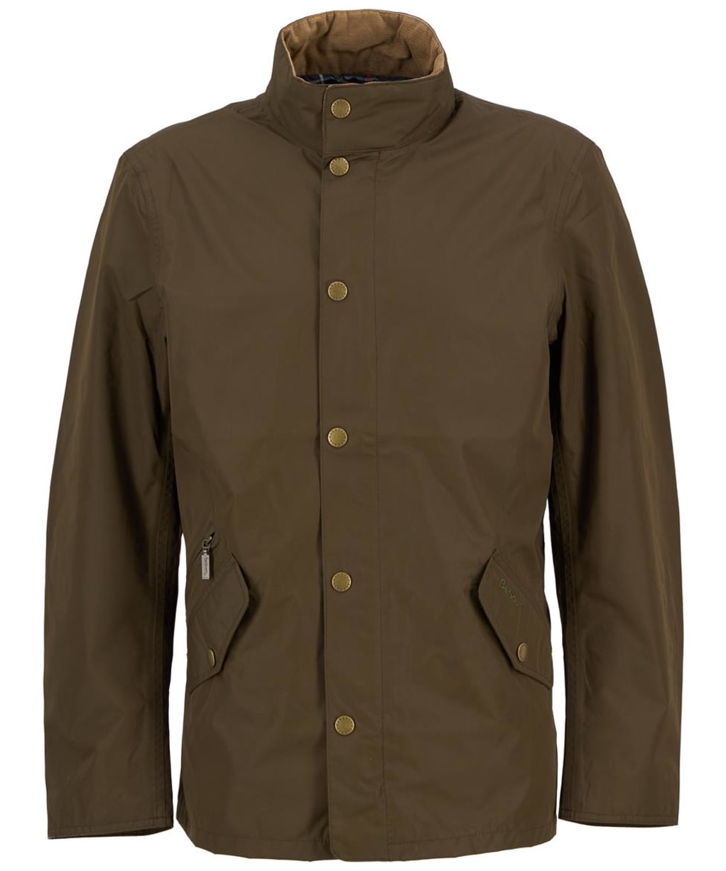 Men's Barbour Spoonbill Waterproof Jacket - Dark Olive