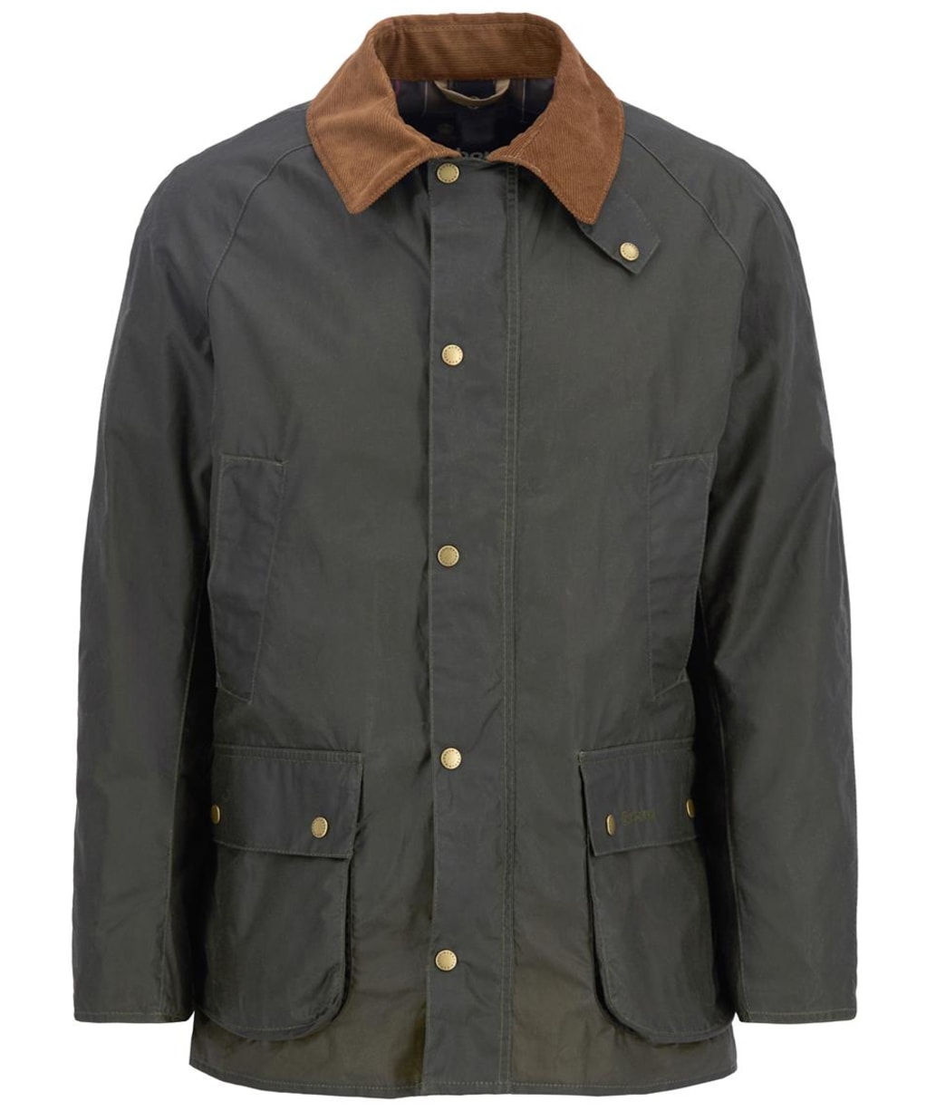 Men's Barbour Lightweight Ashby Waxed Jacket - Archive Olive