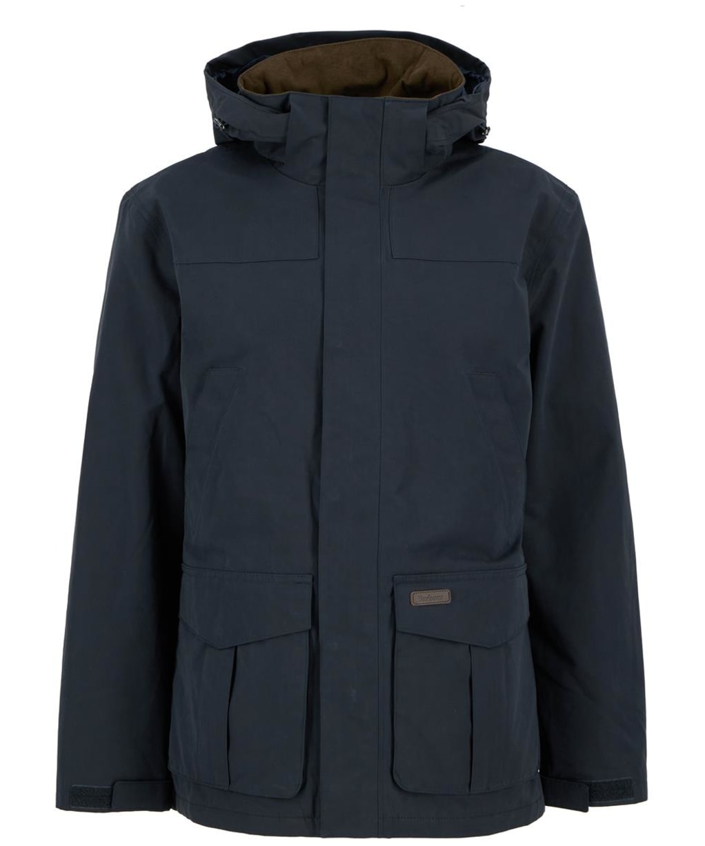 Men’s Barbour Brockstone Waterproof Jacket - Navy