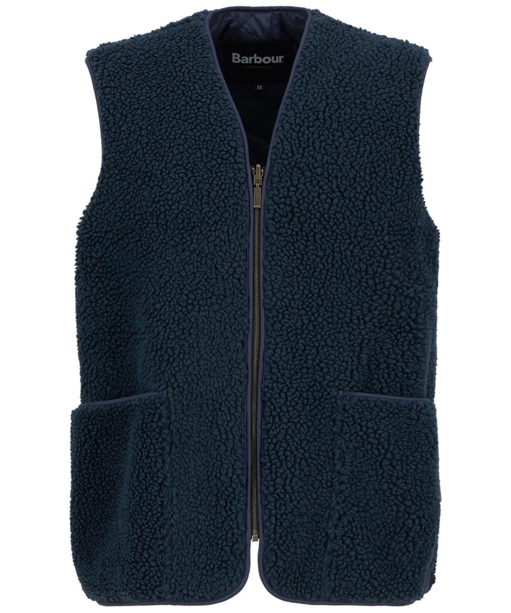 Men’s Barbour Berber Fleece Liner - Navy