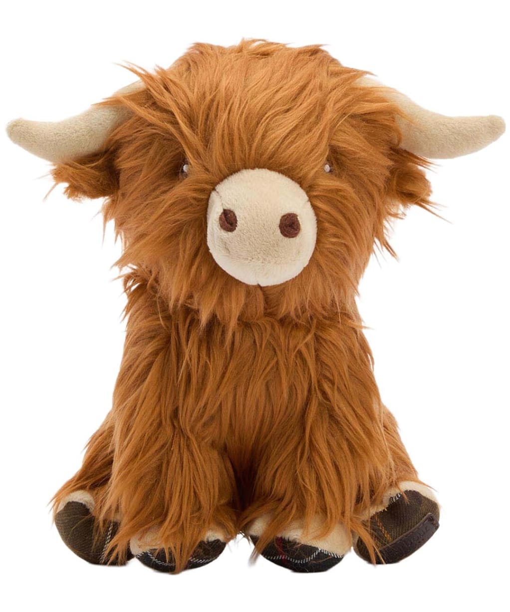 Barbour Dog Highland Cow Toy - Brown / Classic