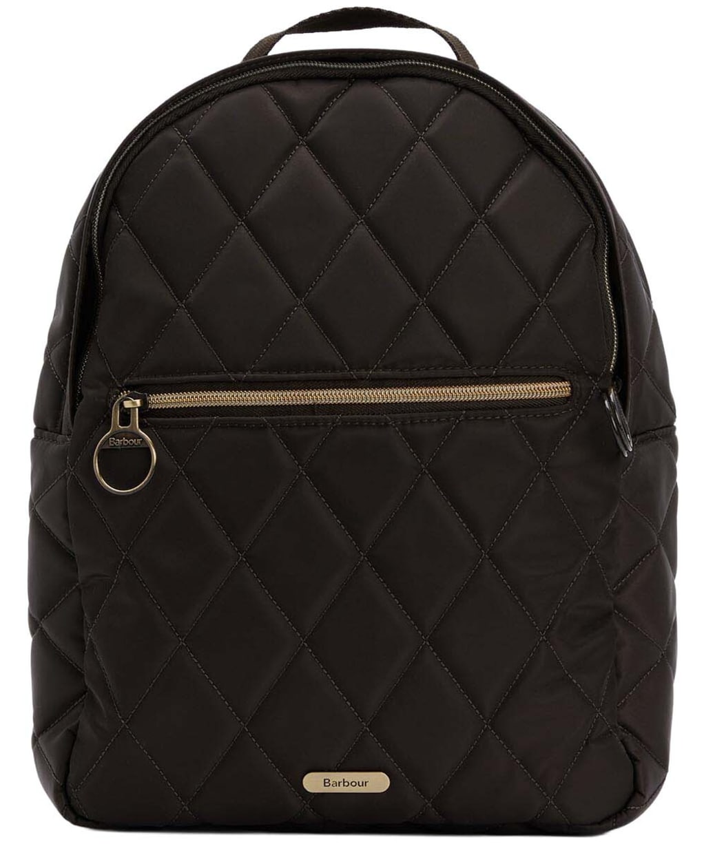 Women's Barbour Quilted Backpack - New Olive
