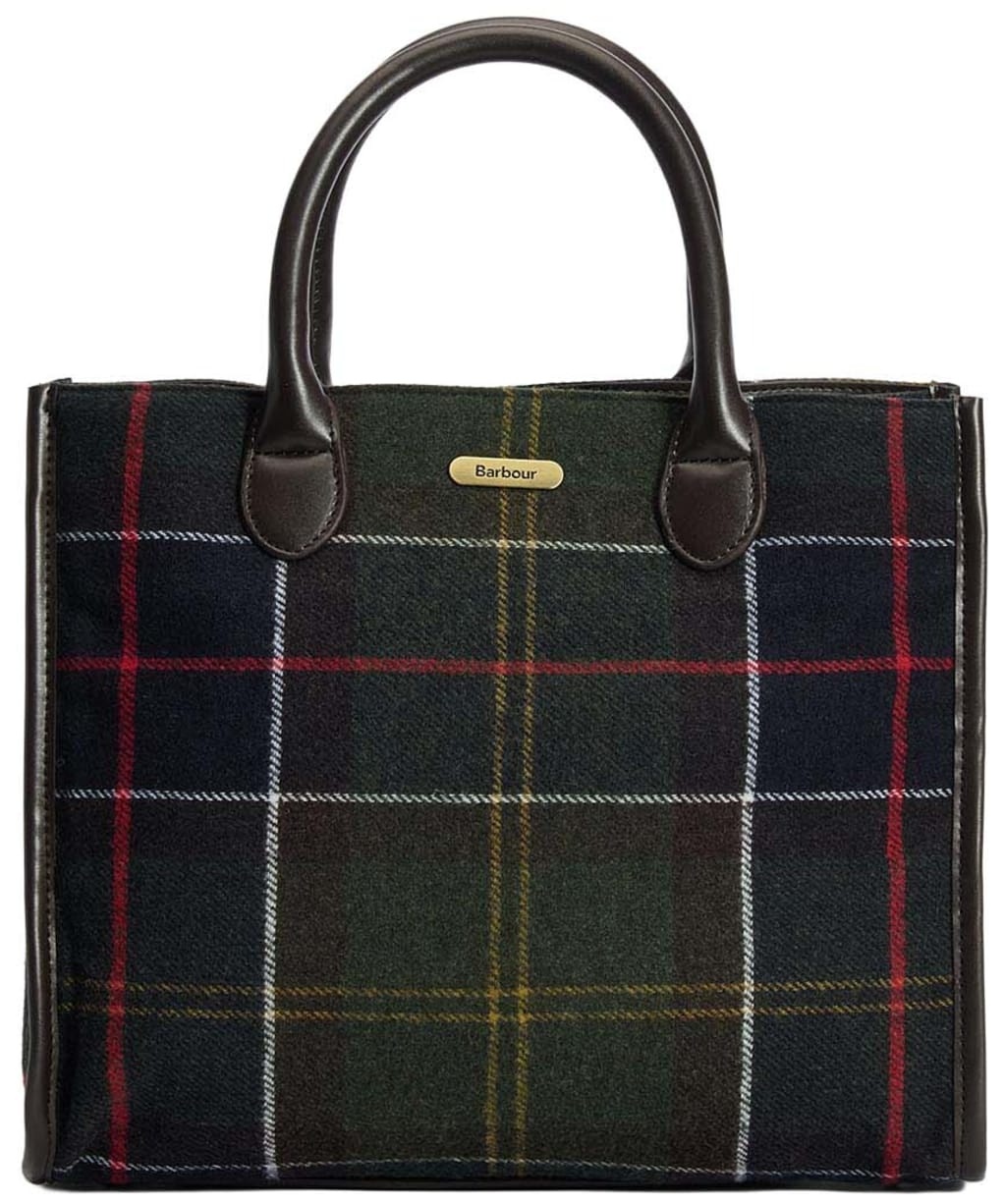 Women's Barbour Barrhill Tartan Tote Bag - New Classic Tartan
