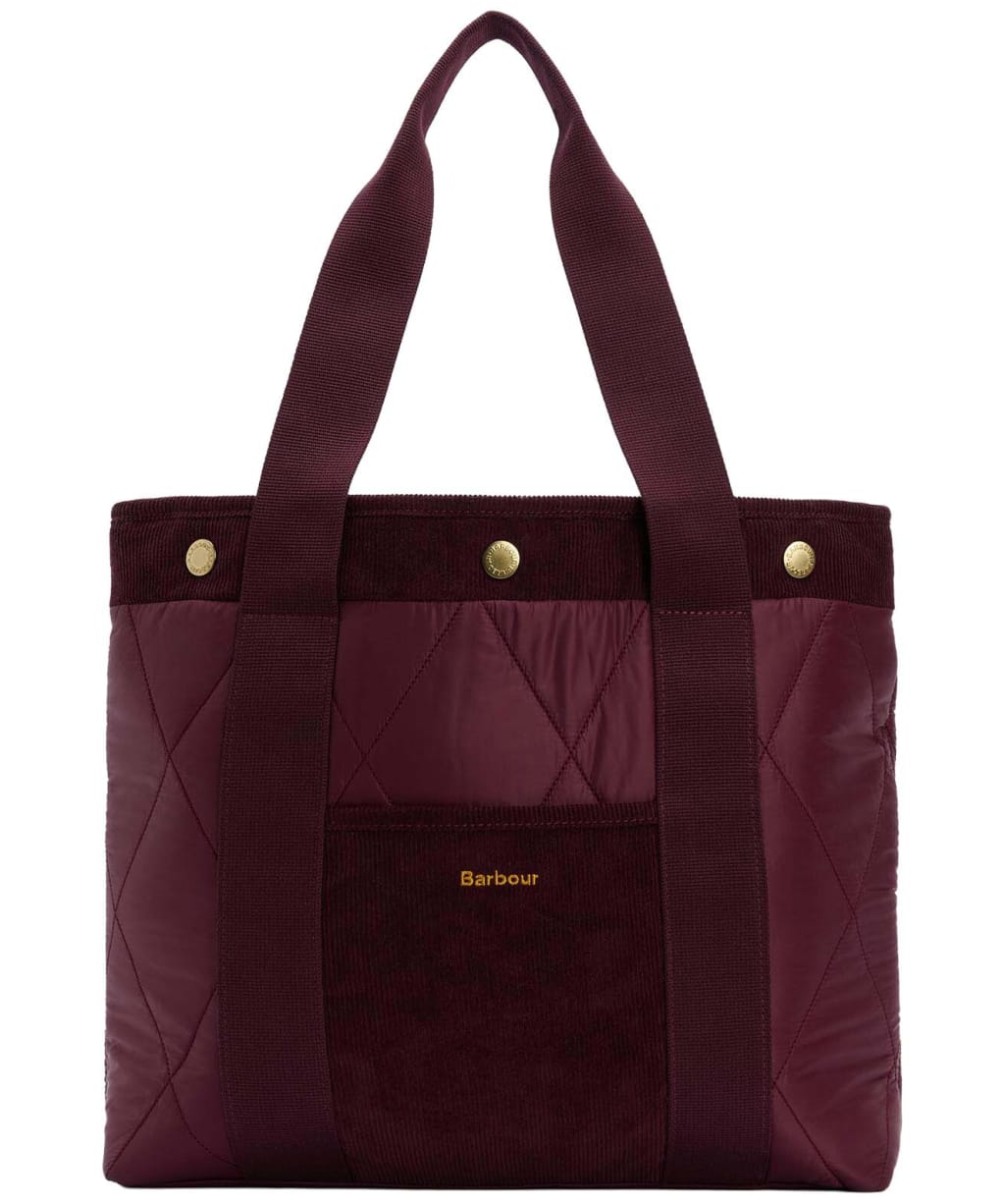Women's Barbour Healy Tote Bag - Merlot