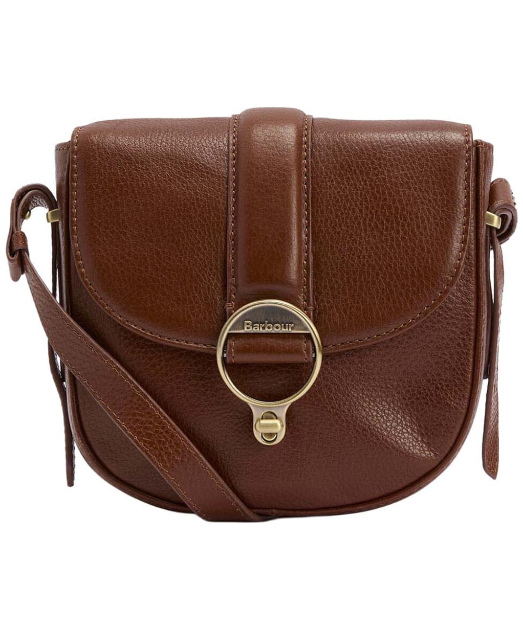 Women's Barbour Elm Leather Crossbody Bag - Brown
