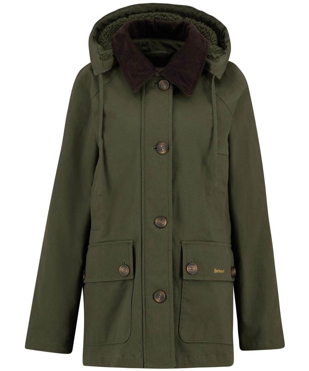 Women's Barbour Delfina Casual Jacket - Olive