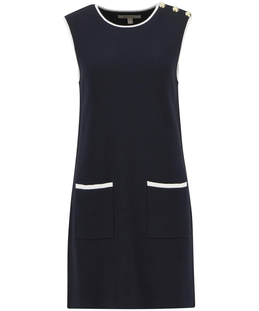 Women's Barbour Colleen Knitted Mini Dress - Dark Navy