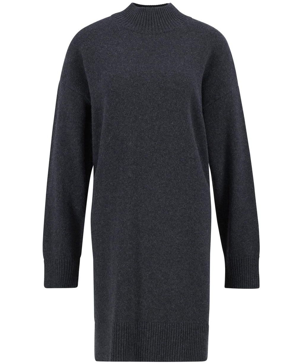 Women's Barbour Serena Knitted Mini Dress - Charcoal