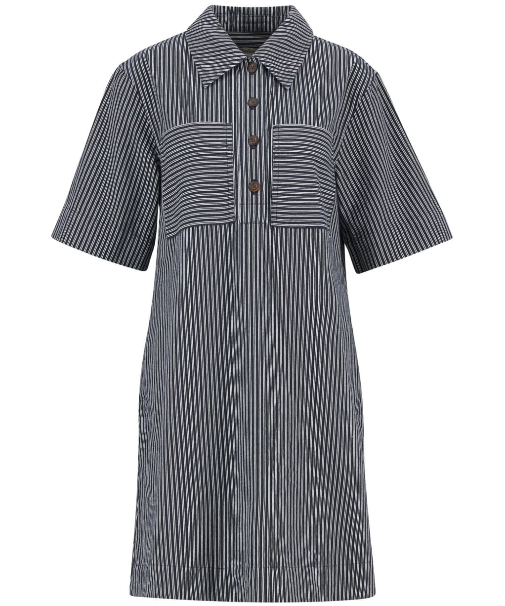 Women's Barbour Sonia Mini Dress - Navy / Salt Stripe