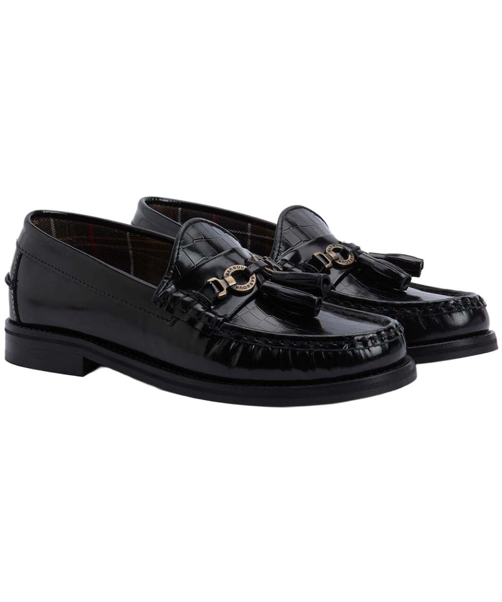 Women's Barbour Jen Loafers - Black