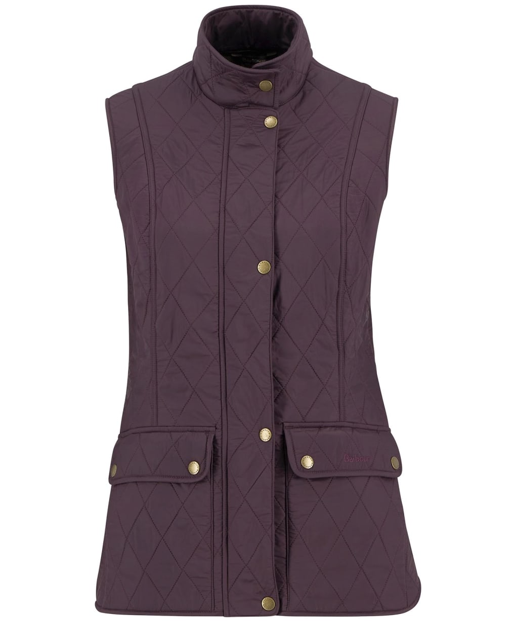 Women's Barbour Wray Gilet - Black Cherry
