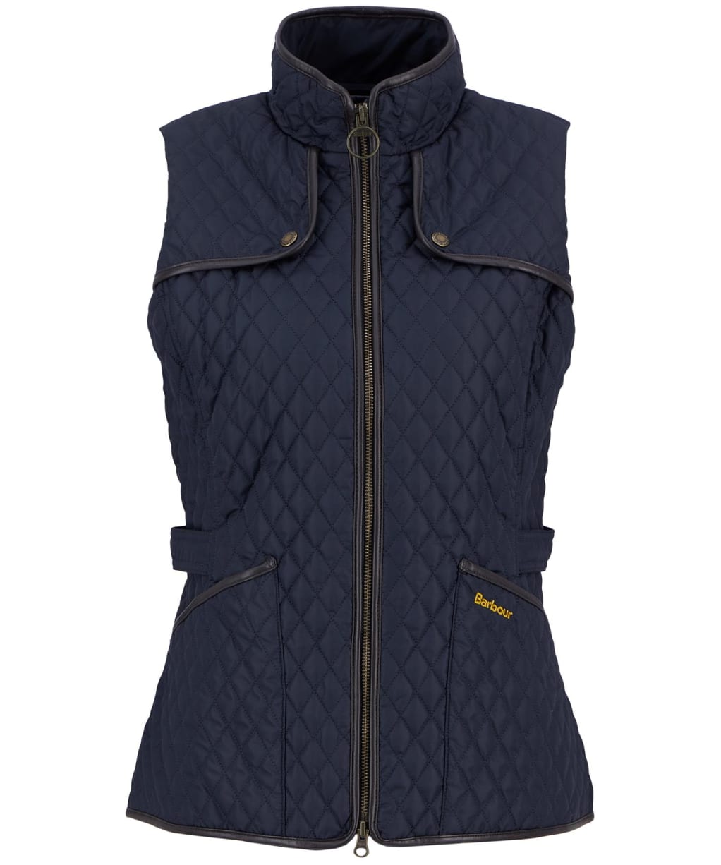Women's Barbour Dahlia Quilted Gilet - Dark Navy