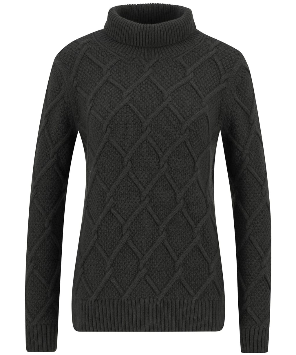 Women's Barbour Burne Roll Neck Knit - Olive