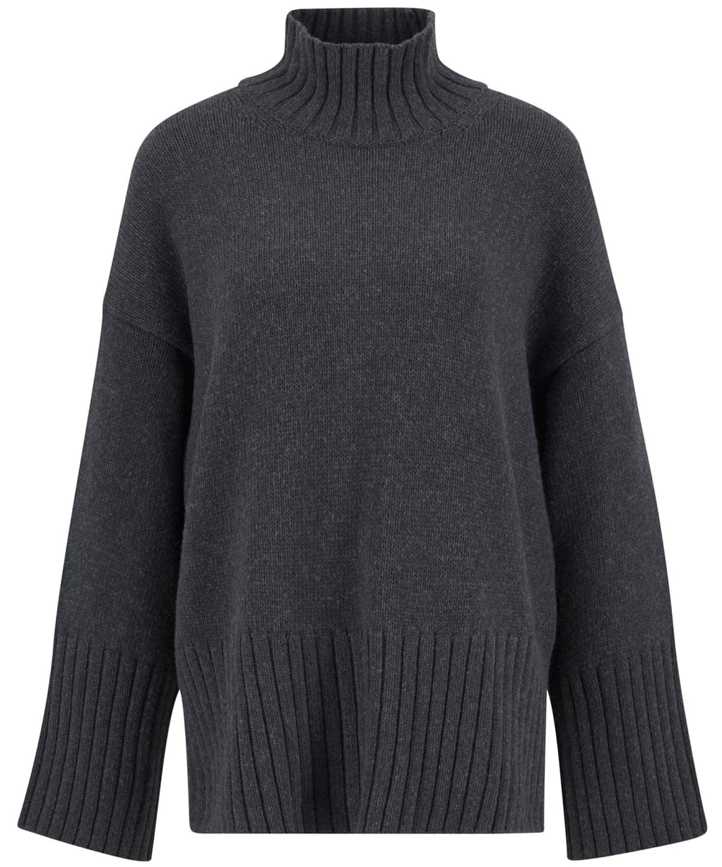 Women's Barbour Serena Knitted Jumper - Charcoal