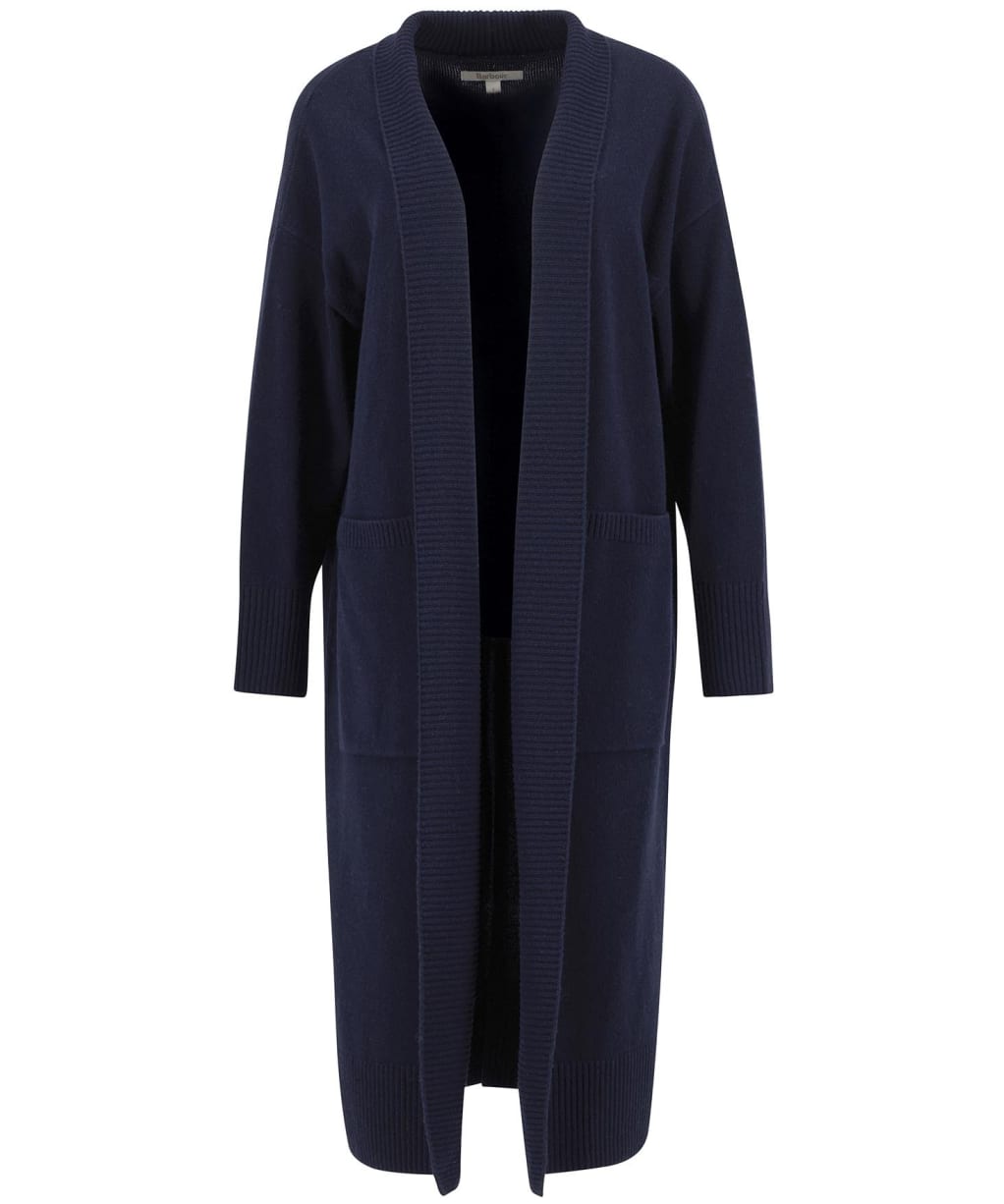 Women's Barbour Luna Knitted Cardigan - Navy