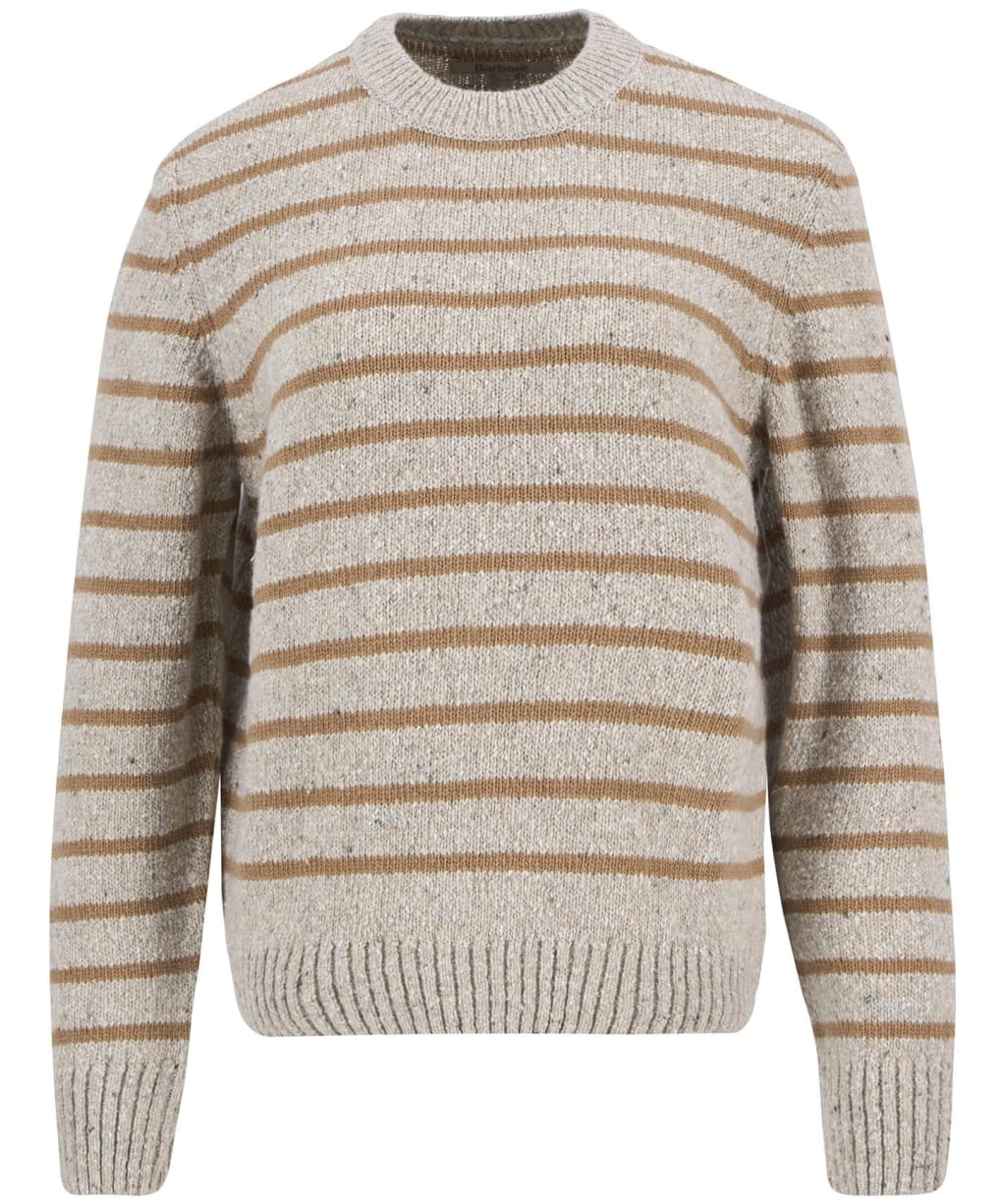 Women's Barbour Claydon Knitted Jumper - Oatmeal Stripe