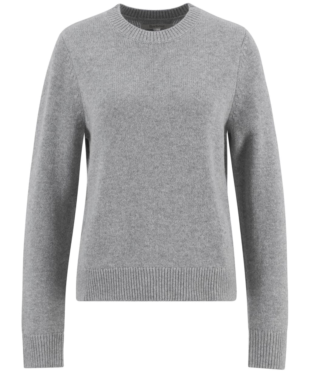 Women's Barbour Woodhouse Knitted Jumper - Grey Marl