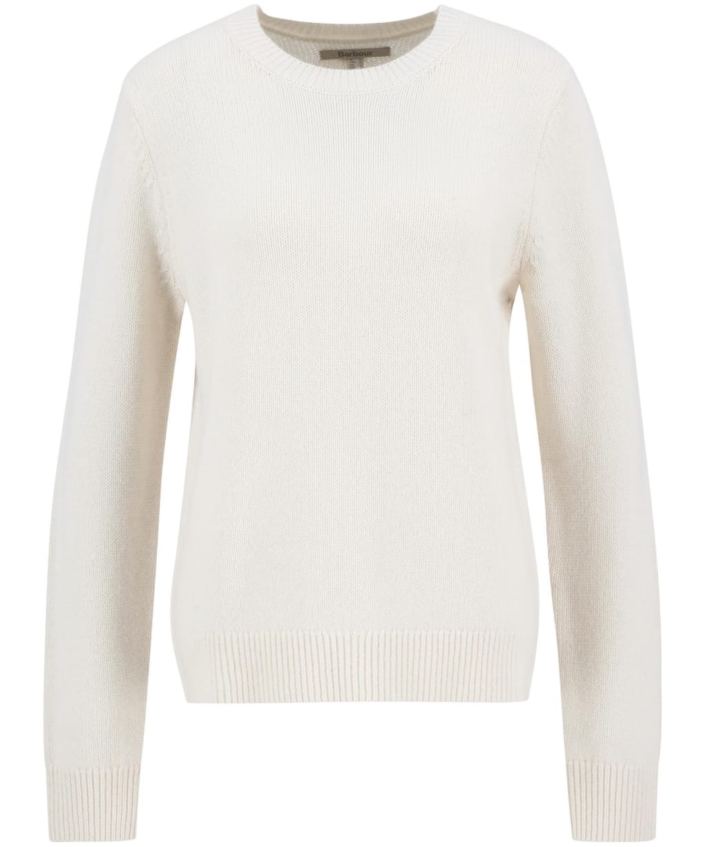 Women's Barbour Woodhouse Knitted Jumper - Ecru