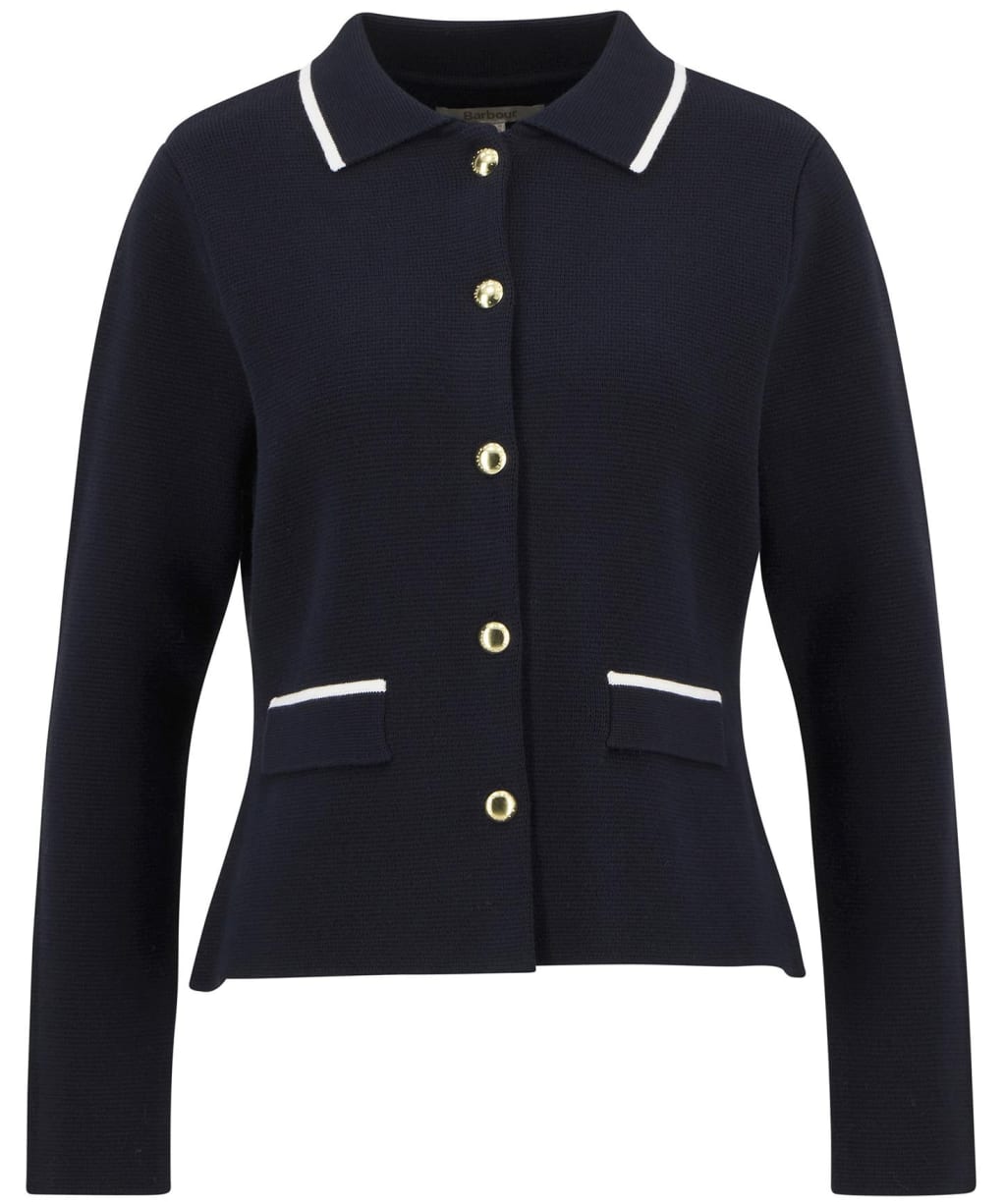 Women's Barbour Colleen Knitted Cardigan - Dark Navy