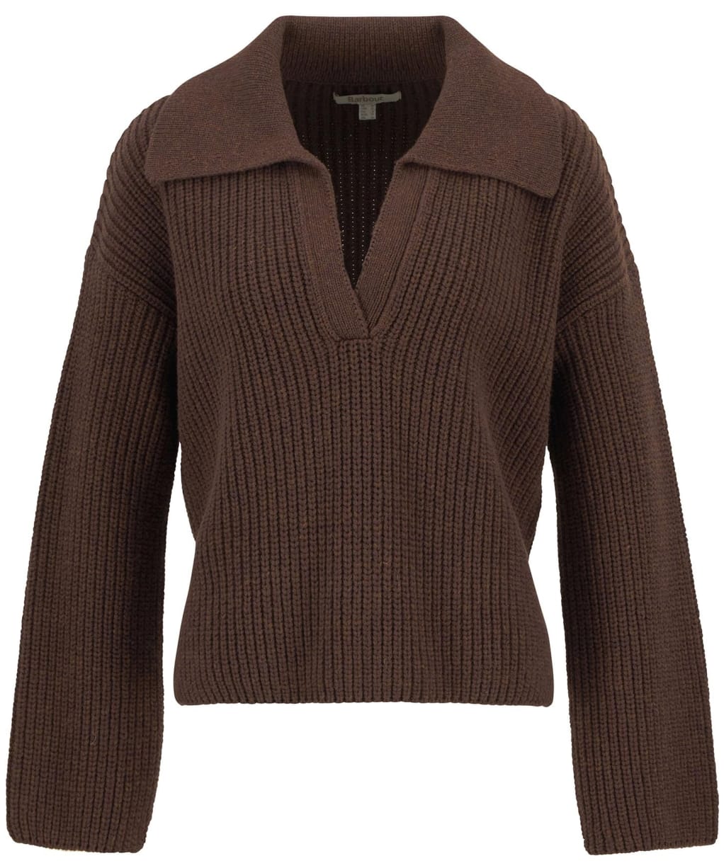 Women's Barbour Robyn Knitted Jumper - Vicuna