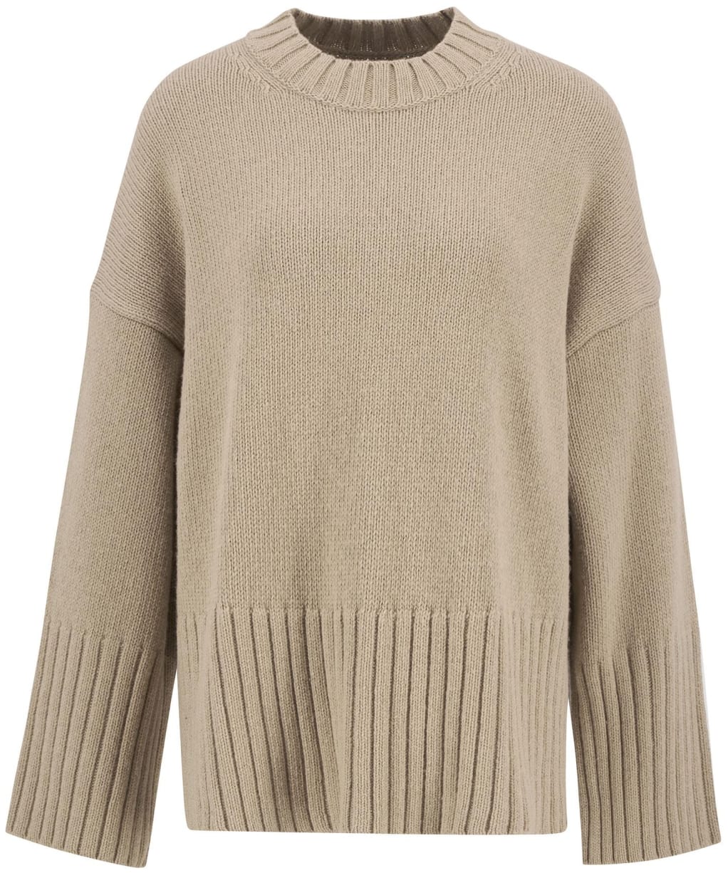 Women's Barbour Sophia Knitted Jumper - Pale Camel