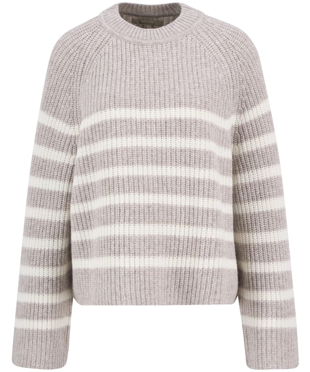 Women's Barbour Irene Knitted Jumper - Oat Stripe