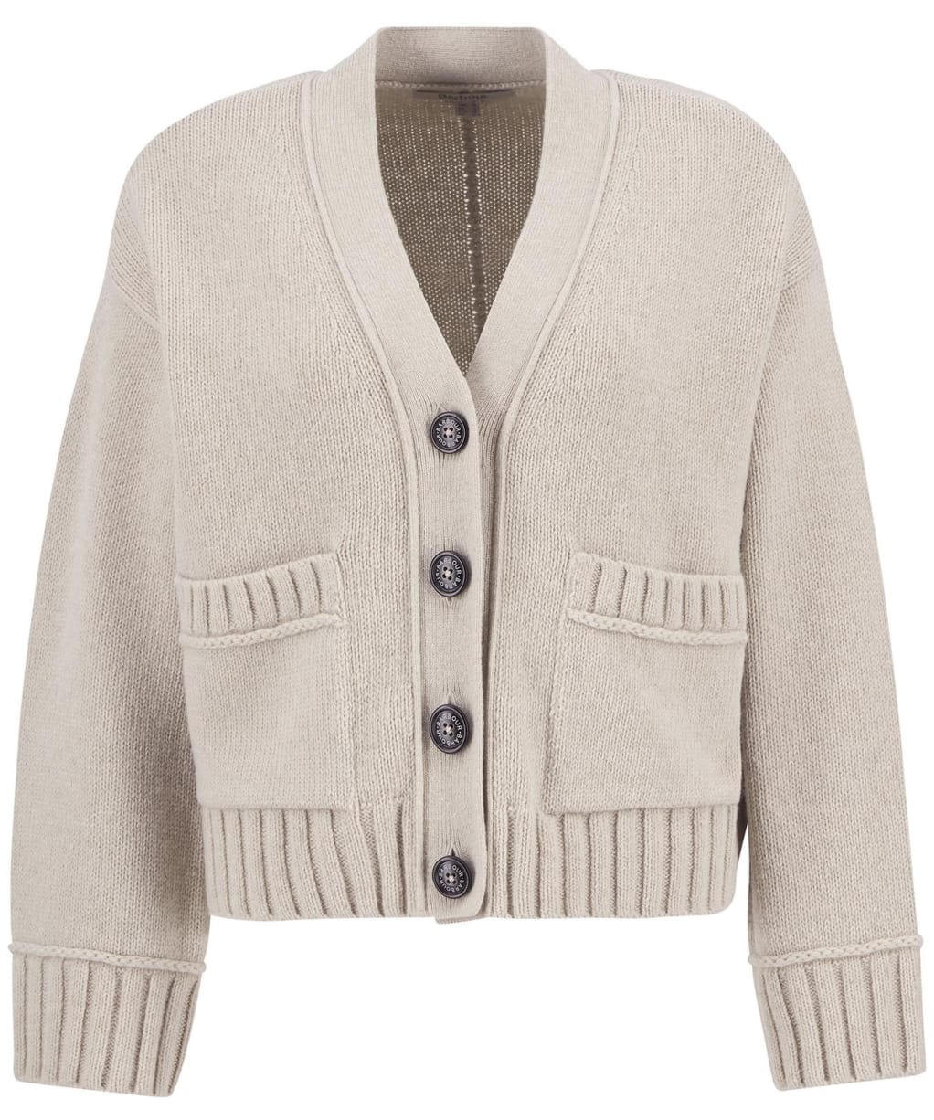 Women's Barbour Faye Knitted Cardigan - Oatmeal